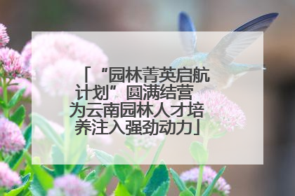“园林菁英启航计划”圆满结营 为云南园林人才培养注入强劲动力