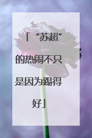 “苏超”的热闹不只是因为踢得好