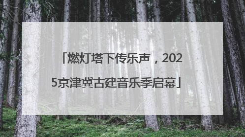 燃灯塔下传乐声，2025京津冀古建音乐季启幕