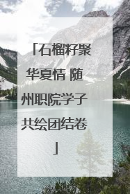石榴籽聚华夏情 随州职院学子共绘团结卷