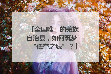全国唯一的羌族自治县，如何筑梦“低空之城”？