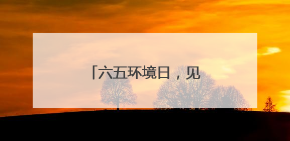 六五环境日，见“郑”绿意涌动