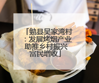 勉县吴家湾村：发展烤烟产业 助推乡村振兴富民增收
