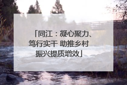同江：凝心聚力、笃行实干 助推乡村振兴提质增效