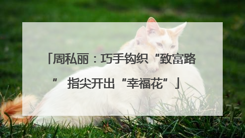 周私丽：巧手钩织“致富路” 指尖开出“幸福花”