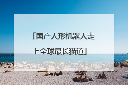 国产人形机器人走上全球最长猫道