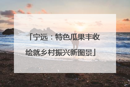 宁远：特色瓜果丰收绘就乡村振兴新图景
