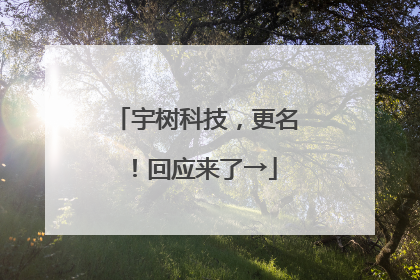 宇树科技，更名！回应来了→