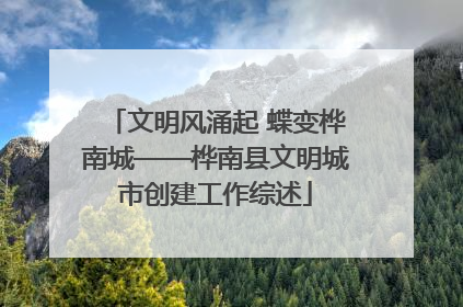 文明风涌起 蝶变桦南城——桦南县文明城市创建工作综述