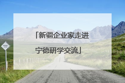 新疆企业家走进宁德研学交流