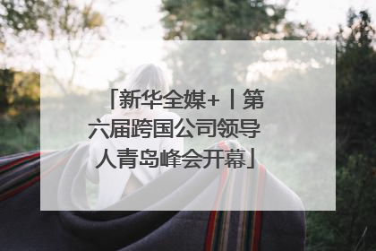 新华全媒+丨第六届跨国公司领导人青岛峰会开幕