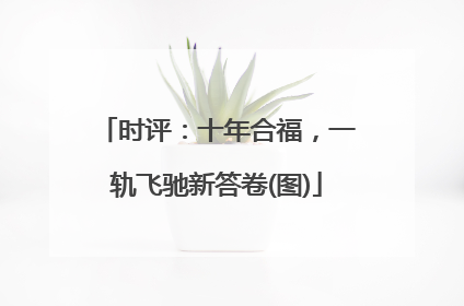 时评：十年合福，一轨飞驰新答卷(图)