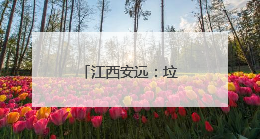 江西安远：垃圾分类成为低碳生活新时尚