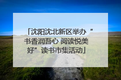 沈阳沈北新区举办“书香润吾心 阅读悦美好”读书市集活动