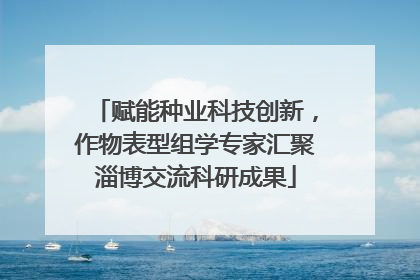 赋能种业科技创新，作物表型组学专家汇聚淄博交流科研成果