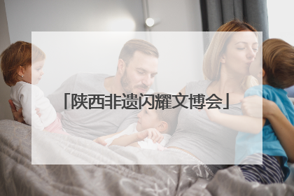 陕西非遗闪耀文博会