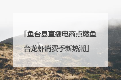 鱼台县直播电商点燃鱼台龙虾消费季新热潮