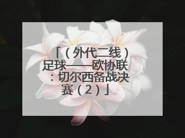 （外代二线）足球——欧协联：切尔西备战决赛（2）