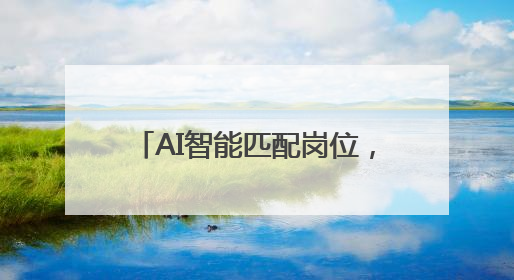 AI智能匹配岗位，石鼓区这样为高校毕业生“职引未来”